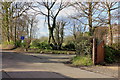 Browns Lane/Cross Lane junction, Dean Row