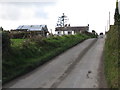 View uphill along the Ballyholland Road