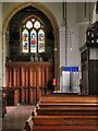 ST7396 : St Martin's Church, West Window by David Dixon