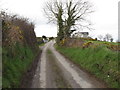 View north along Crohill Road