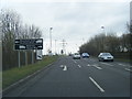 A4260 nears roundabout at Holman Bridge