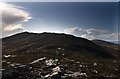 NR4177 : Towards Sgarbh Breac from summit of Beinn Thrasda, Islay by Becky Williamson