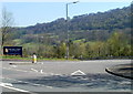 Entrance to Nine Mile Point Industrial Estate near Cwmfelinfach