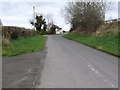 View uphill along Desert Road