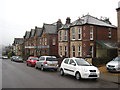 Substantial Victorian houses in Station Road Okehampton