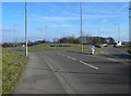 Roundabout near the Mold bypass