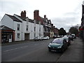 Part of the High Street in Overton-on-Dee