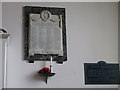 TQ1868 : St John the Evangelist: war memorial by Stephen Craven