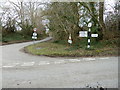 Road sign at Bepton