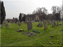 SO8463 : St Andrew's Churchyard and Sandys Mausoleum by David Dixon