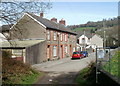 Southern end of Station Avenue, Ynysddu