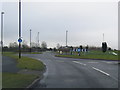 Stretton Road/Blackcap Road roundabout