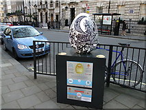 TQ2880 : Egg 147 in The Fabergé Big Egg Hunt by PAUL FARMER