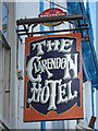 TR3752 : The Clarendon Hotel sign by Oast House Archive