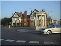 Memorial on roundabout, Mottingham Road