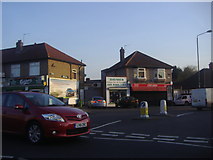TQ4674 : Shops on the corner of Day's Lane by David Howard