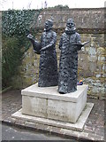 TQ4109 : Sculpture, Southover Grange Gardens by JThomas