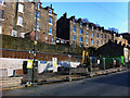 Building site on Foster Lane, Hebden Bridge