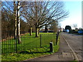 Green in Newport Road, now a cul-de-sac, Croesyceiliog