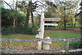 Signpost, Buchan Country Park