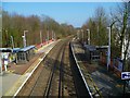 Bursledon station seen from the footbridge