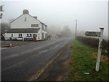 SX8073 : The Welcome Stranger pub on the old A38 road by David Gearing