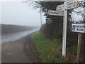 Signs at Biddlecombe Cross 