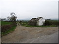 Derelict cottage on the hair-pin bend in the Maryvale Road