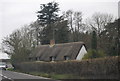 Thatched cottage by the A31