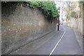 TQ2480 : View down Holland Walk towards Holland Park Avenue by Roger Templeman