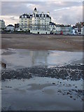 TV6198 : Eastbourne Beach at low tide by JThomas