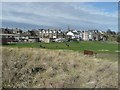 NU2410 : Looking across the golf links to Alnmouth by Russel Wills