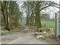 Garswood Old Road south of Hollin Hay House