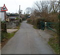 Bends ahead, Twyn Gwyn Road, Cwmfelinfach