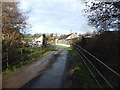 Bridge over stream at St Lawrence