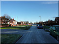 South west end of Hardy lane, looking in the direction of Barlow Moor Road