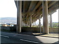 Under the M4 viaduct, Port Talbot