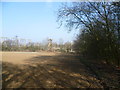 Looking towards the Northfleet West Grid Substation