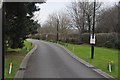 Yeovil : Crematorium Entrance