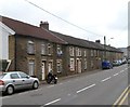 Row of houses, Islwyn Road, Wattsville