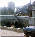 Pensford bridge, church and viaduct