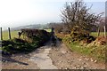 Lane off the Clwydian Way