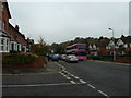 Looking from Hemdean Hill into Hemdean Road