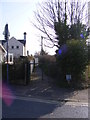 TM3877 : Mill Hill footpath to Rectory Green by Geographer