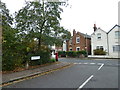 Approaching the junction of Falkland and Westfiled Roads