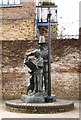 Sculpture on Thames Path