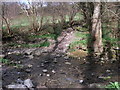 Ford and ancient route up the other bank