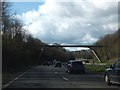 Footbridge over A38 near Eggbuckland