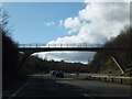 Footbridge over A38 north of Hollycroft Wood