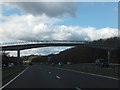 Footbridge to Little Dock Lane over A38